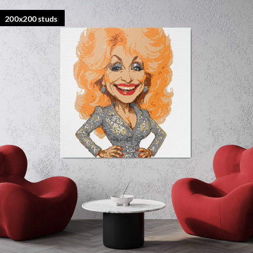 200*200studs, 160*160cm, 63*63inch