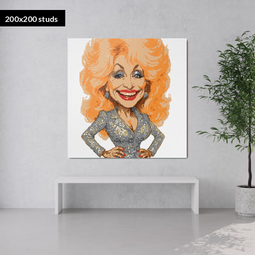 200*200studs, 160*160cm, 63*63inch