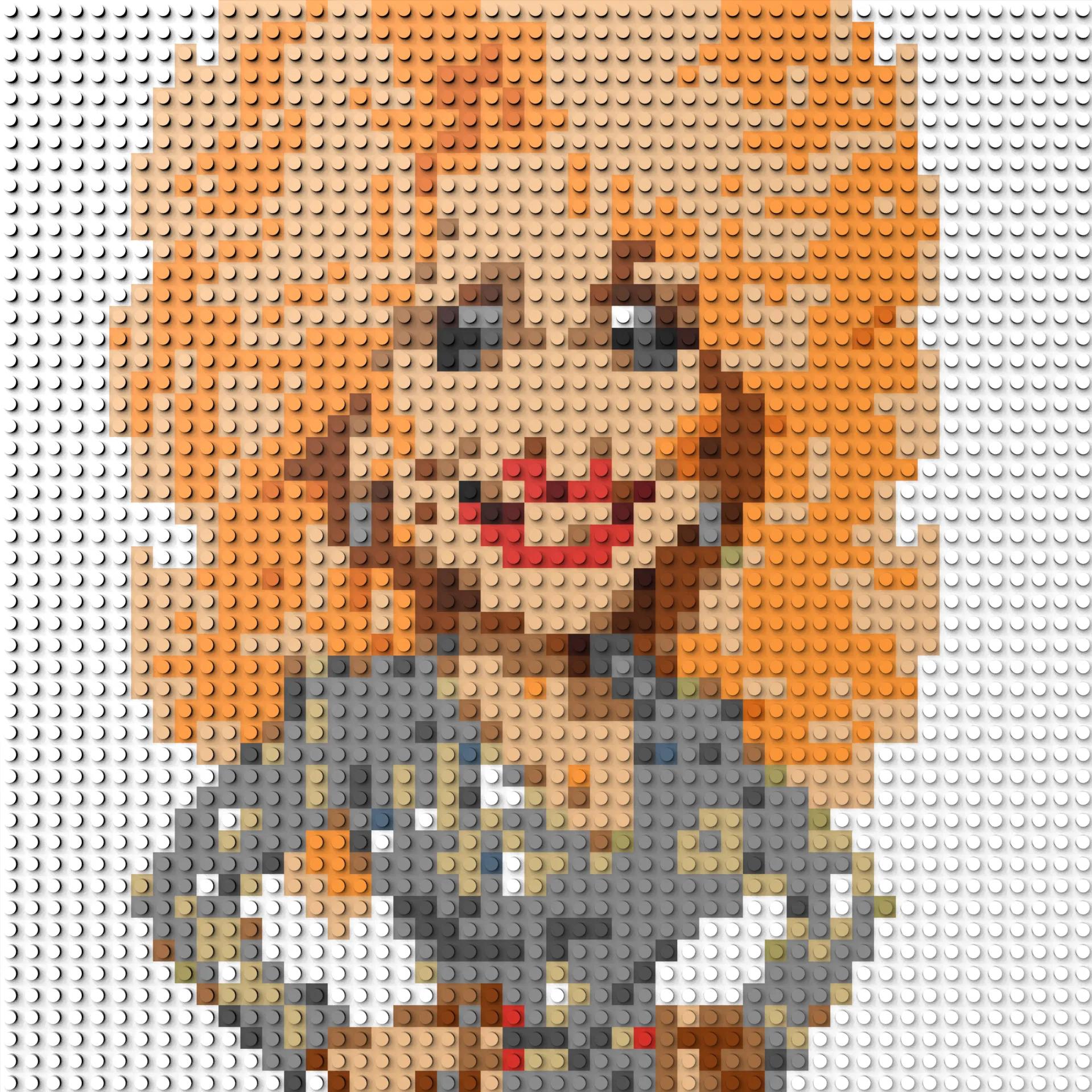 50*50studs, 40*40cm, 15,75*15,75inch