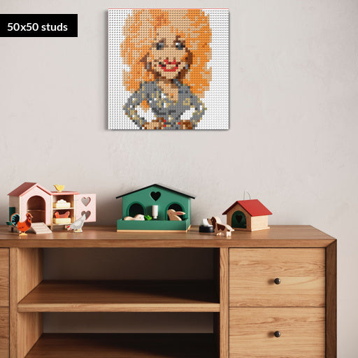 50*50studs, 40*40cm, 15,75*15,75inch