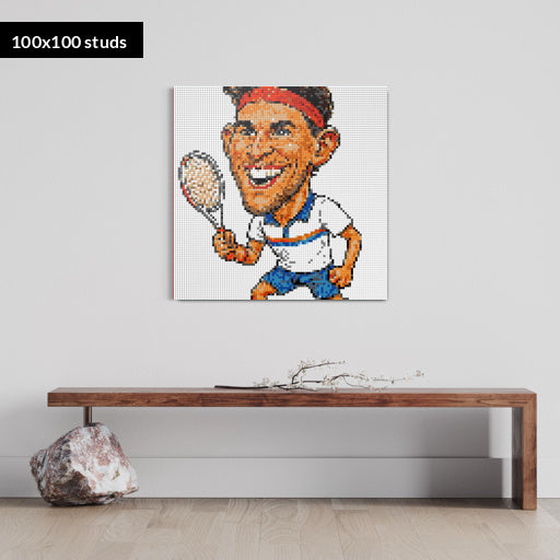 100*100studs, 80*80cm, 31,5*31,5inch