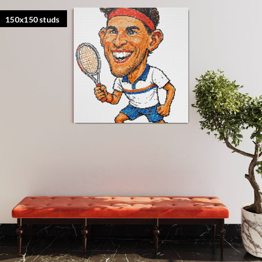 150*150studs, 120*120cm, 47,25*47,25inch