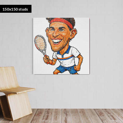 150*150studs, 120*120cm, 47,25*47,25inch