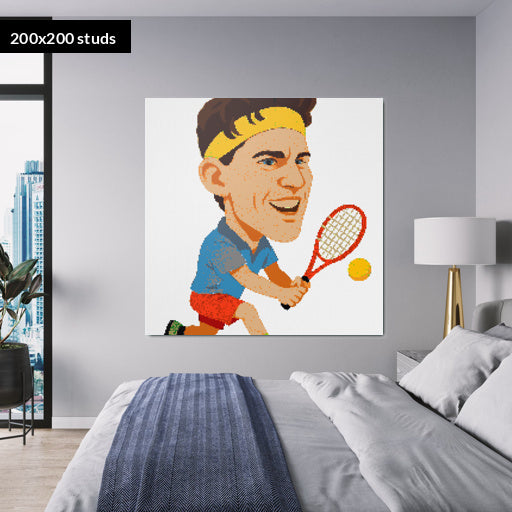 200*200studs, 160*160cm, 63*63inch