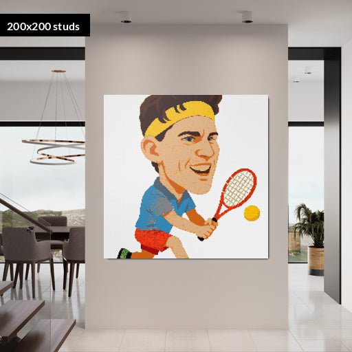200*200studs, 160*160cm, 63*63inch
