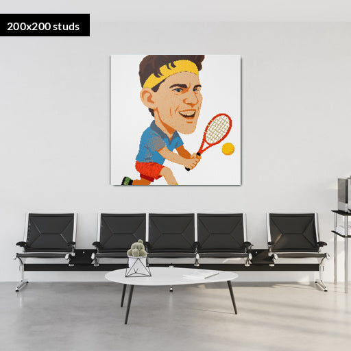 200*200studs, 160*160cm, 63*63inch