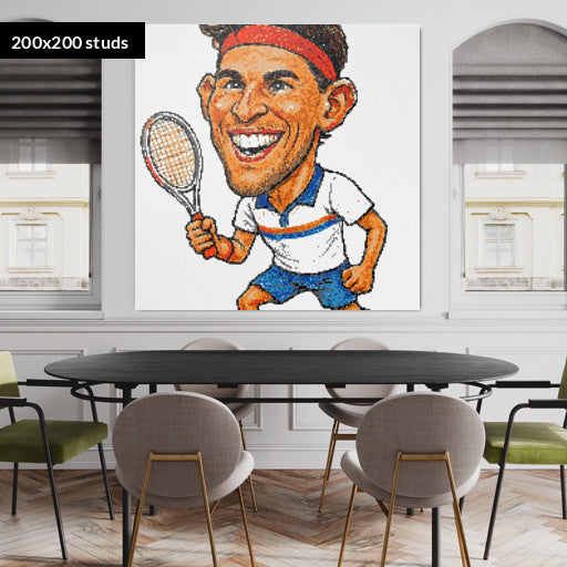 200*200studs, 160*160cm, 63*63inch