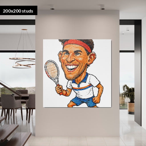 200*200studs, 160*160cm, 63*63inch