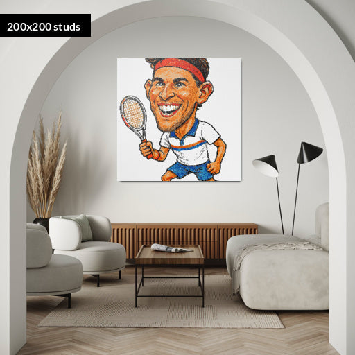 200*200studs, 160*160cm, 63*63inch