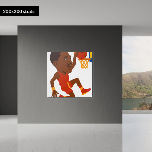 200*200studs, 160*160cm, 63*63inch