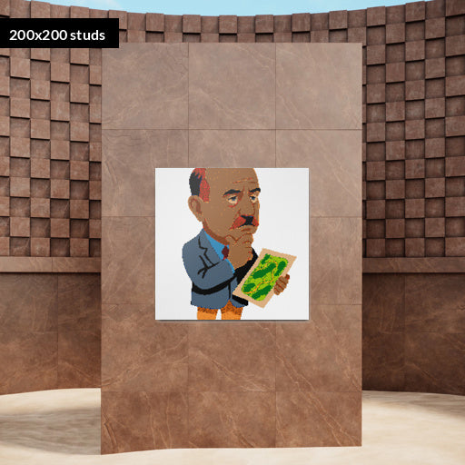 200*200studs, 160*160cm, 63*63inch