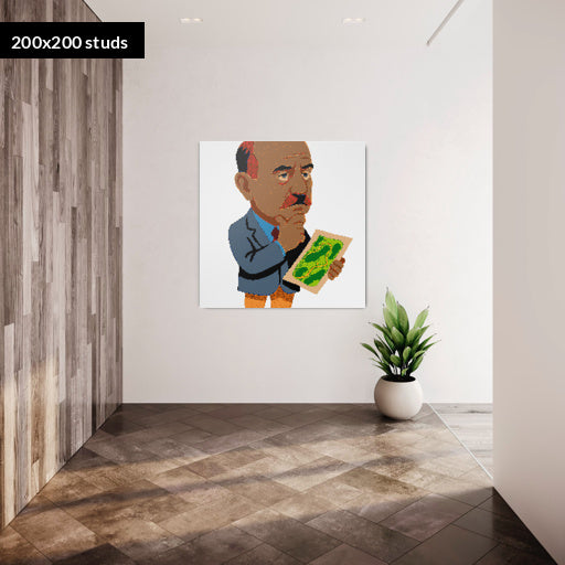 200*200studs, 160*160cm, 63*63inch