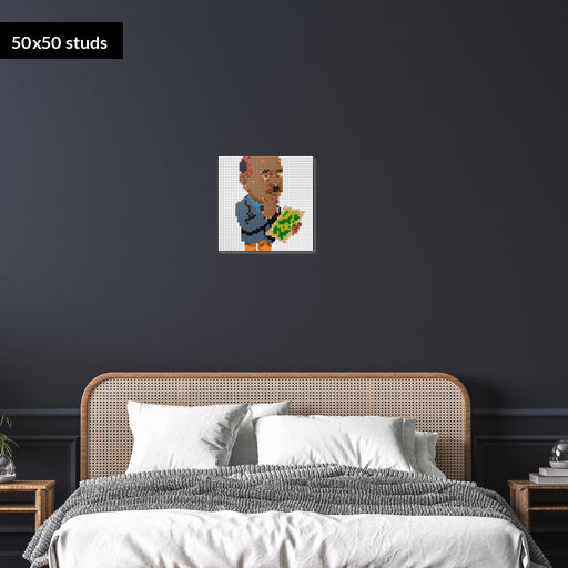 50*50studs, 40*40cm, 15,75*15,75inch
