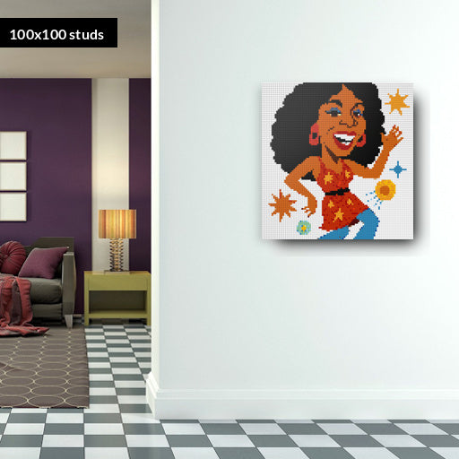 100*100studs, 80*80cm, 31,5*31,5inch