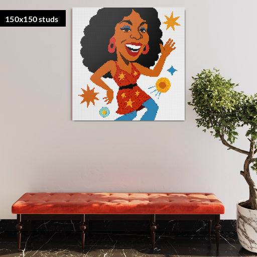 150*150studs, 120*120cm, 47,25*47,25inch