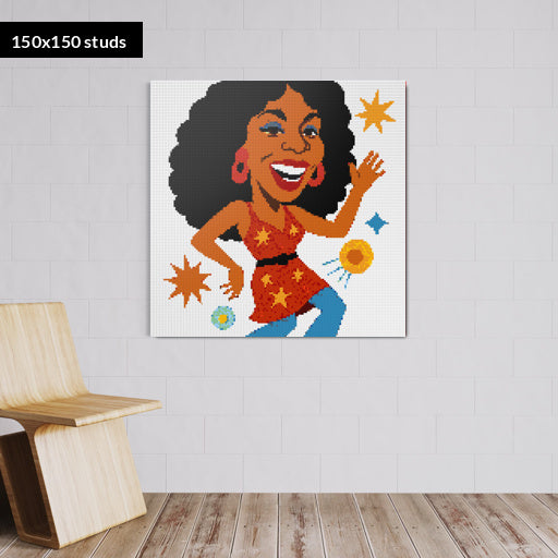 150*150studs, 120*120cm, 47,25*47,25inch