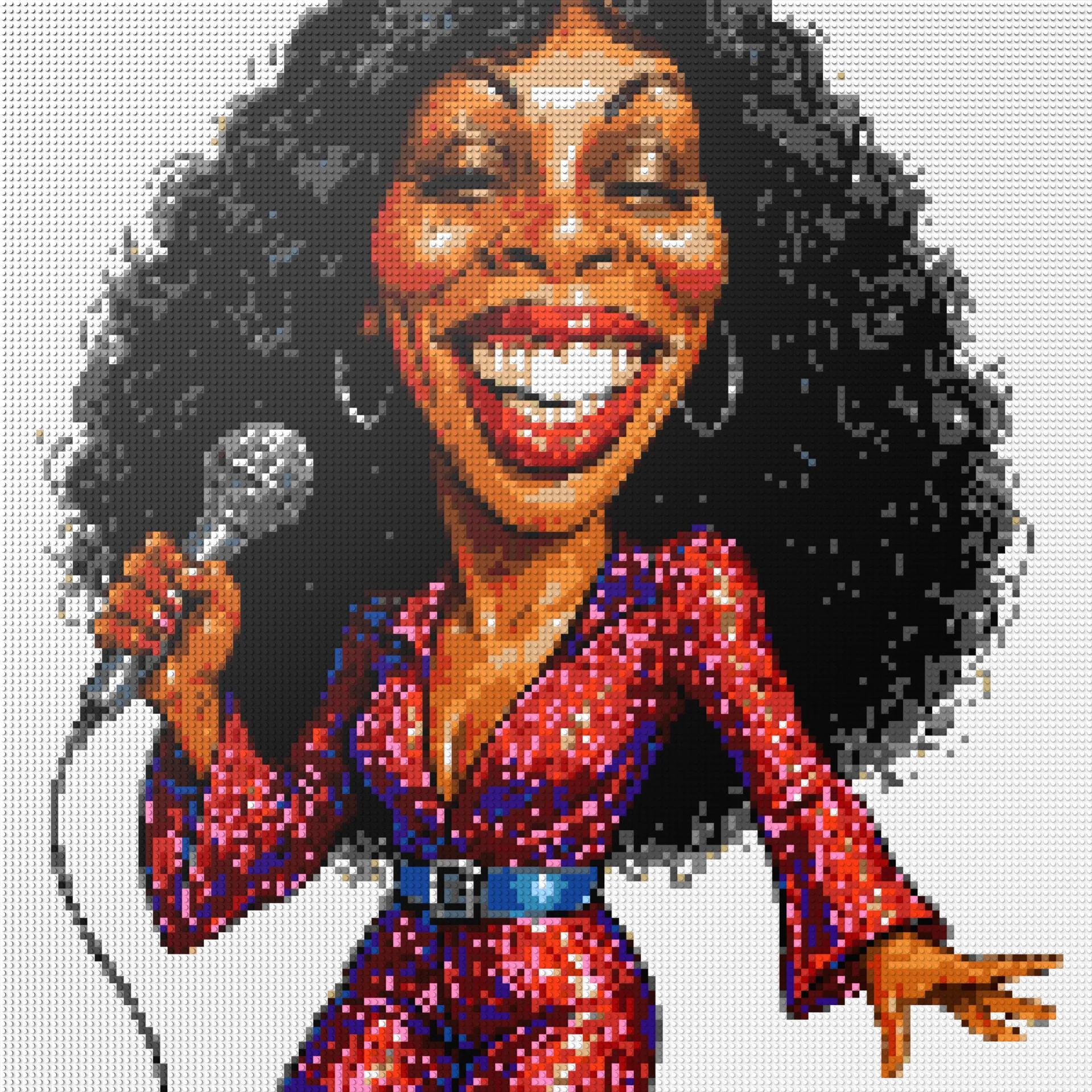 150*150studs, 120*120cm, 47,25*47,25inch