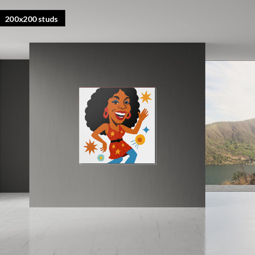 200*200studs, 160*160cm, 63*63inch