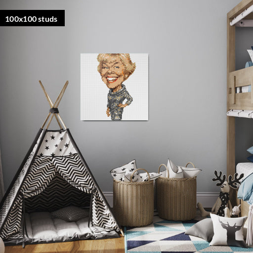 100*100studs, 80*80cm, 31,5*31,5inch