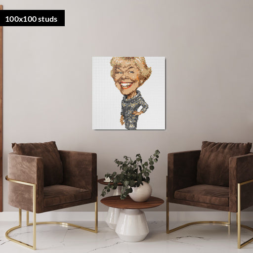 100*100studs, 80*80cm, 31,5*31,5inch