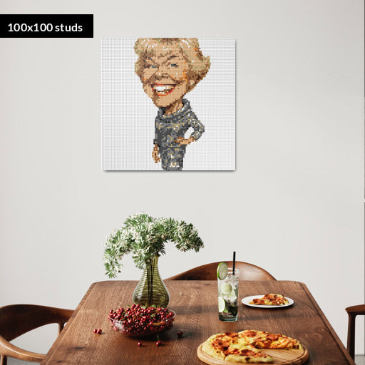 100*100studs, 80*80cm, 31,5*31,5inch