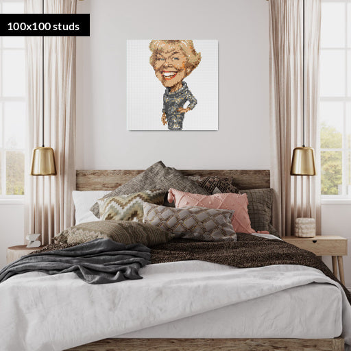 100*100studs, 80*80cm, 31,5*31,5inch