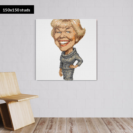 150*150studs, 120*120cm, 47,25*47,25inch