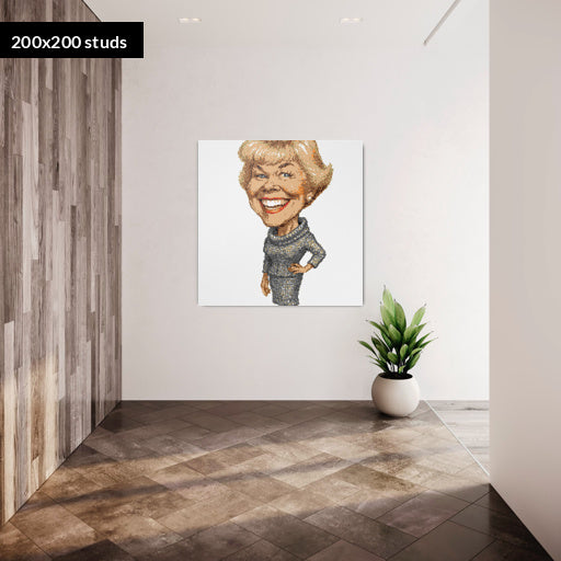 200*200studs, 160*160cm, 63*63inch