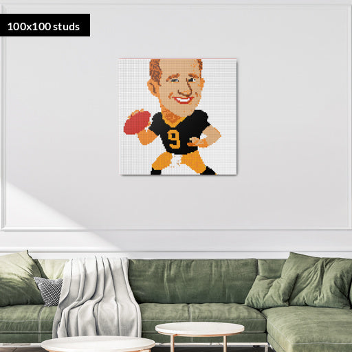 100*100studs, 80*80cm, 31,5*31,5inch