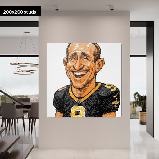 200*200studs, 160*160cm, 63*63inch