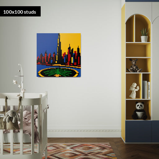 100*100studs, 80*80cm, 31,5*31,5inch