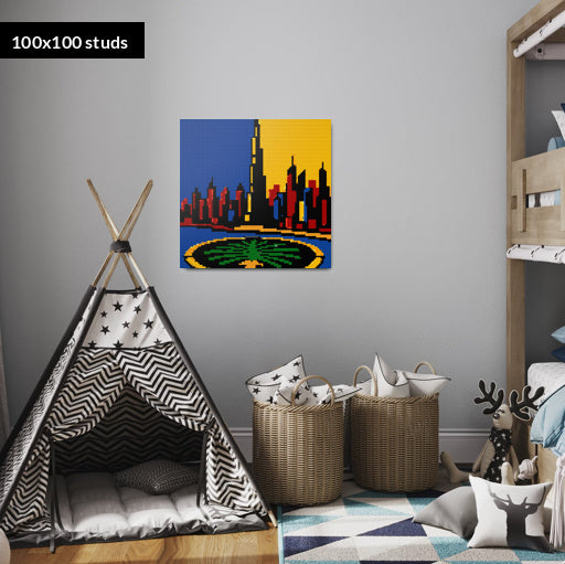100*100studs, 80*80cm, 31,5*31,5inch