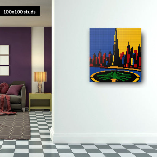 100*100studs, 80*80cm, 31,5*31,5inch