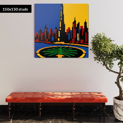 150*150studs, 120*120cm, 47,25*47,25inch