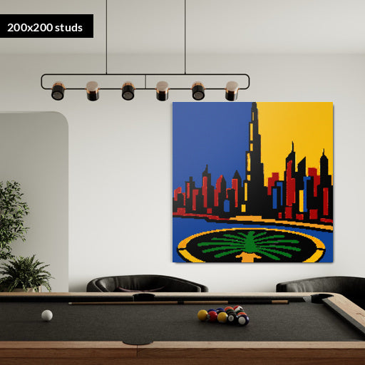 200*200studs, 160*160cm, 63*63inch