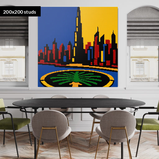 200*200studs, 160*160cm, 63*63inch