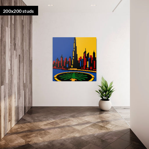 200*200studs, 160*160cm, 63*63inch