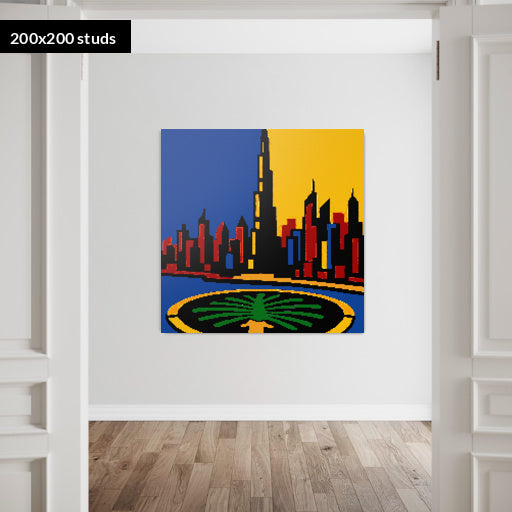 200*200studs, 160*160cm, 63*63inch