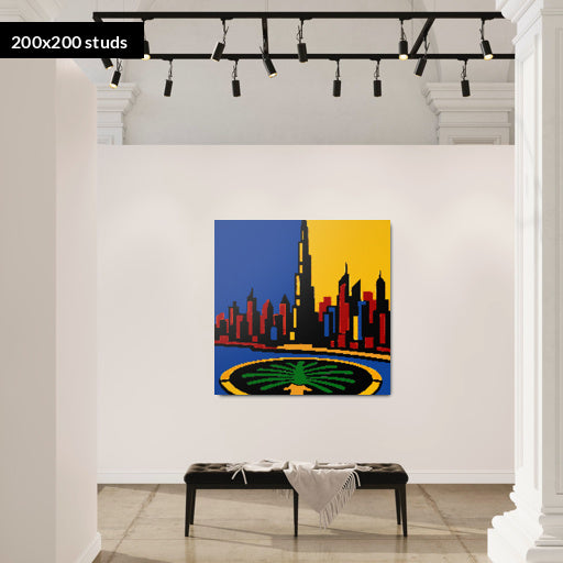 200*200studs, 160*160cm, 63*63inch