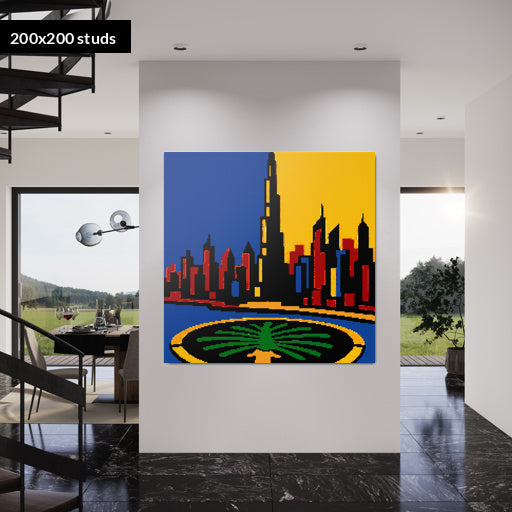 200*200studs, 160*160cm, 63*63inch
