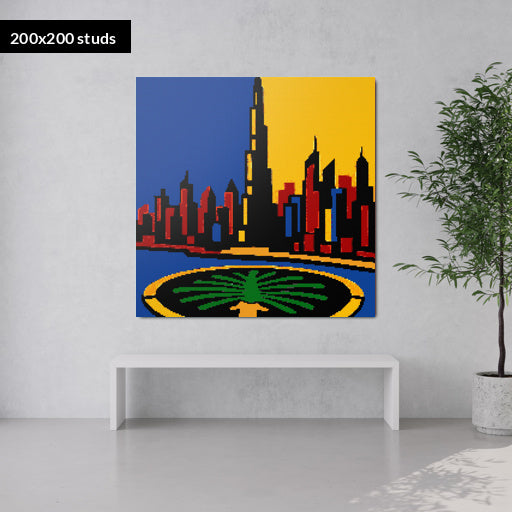 200*200studs, 160*160cm, 63*63inch