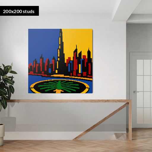 200*200studs, 160*160cm, 63*63inch