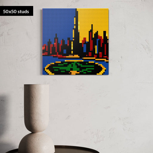 50*50studs, 40*40cm, 15,75*15,75inch