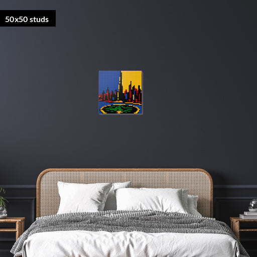 50*50studs, 40*40cm, 15,75*15,75inch