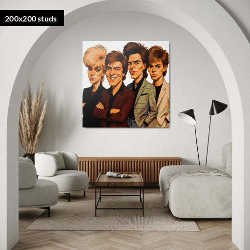 200*200studs, 160*160cm, 63*63inch