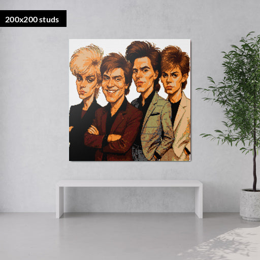 200*200studs, 160*160cm, 63*63inch