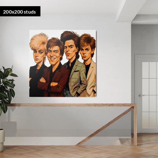 200*200studs, 160*160cm, 63*63inch