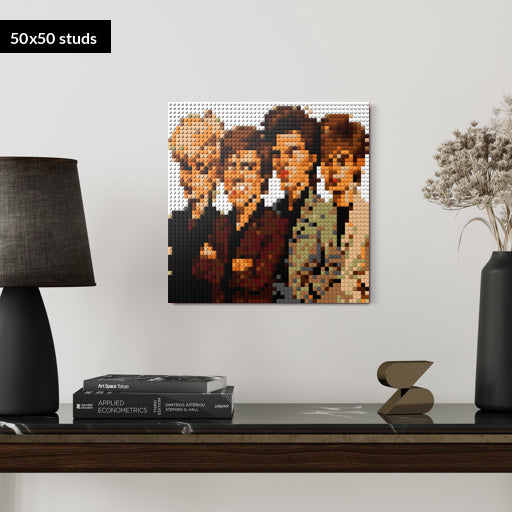 50*50studs, 40*40cm, 15,75*15,75inch