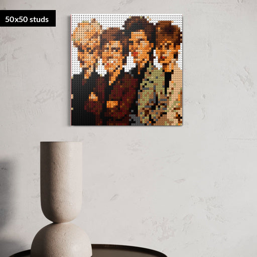 50*50studs, 40*40cm, 15,75*15,75inch