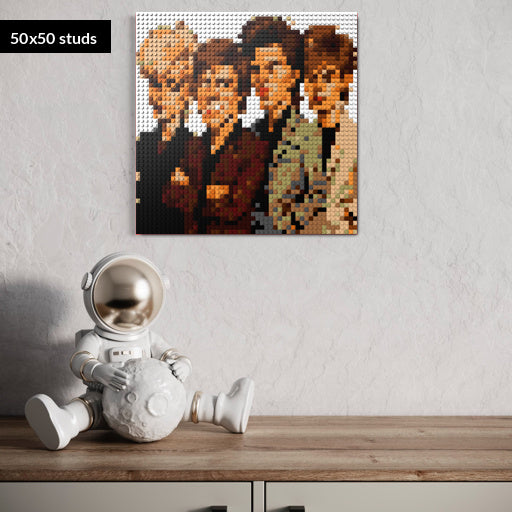 50*50studs, 40*40cm, 15,75*15,75inch